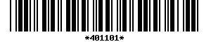 Barcode article
