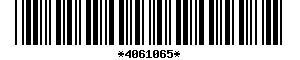 Barcode article