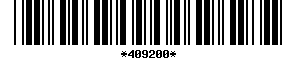 Barcode article