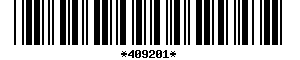 Barcode article