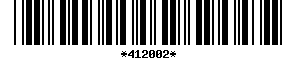 Barcode article