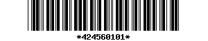 Barcode article
