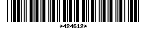 Barcode article