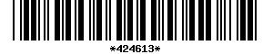 Barcode article