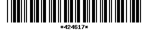 Barcode article