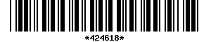 Barcode article