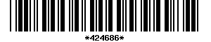 Barcode article