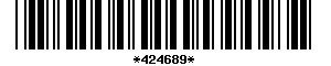 Barcode article