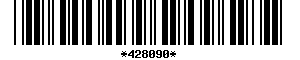 Barcode article