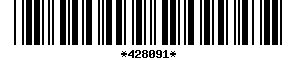 Barcode article