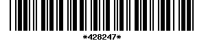 Barcode article