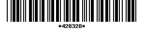 Barcode article
