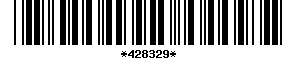 Barcode article