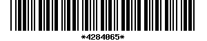 Barcode article