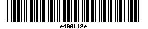 Barcode article