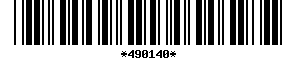 Barcode article