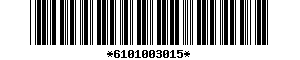 Barcode article