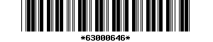 Barcode article