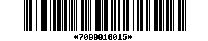 Barcode article