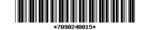Barcode article