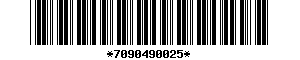 Barcode article
