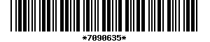 Barcode article