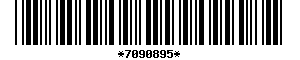 Barcode article