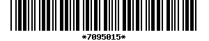 Barcode article