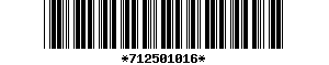 Barcode article