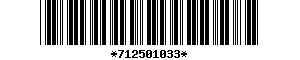 Barcode article