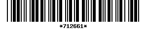 Barcode article