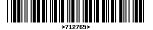 Barcode article