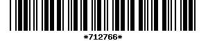 Barcode article