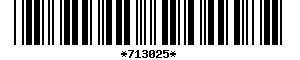 Barcode article