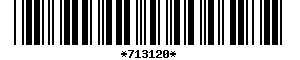 Barcode article