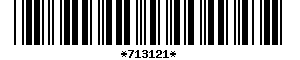 Barcode article