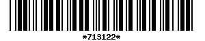 Barcode article