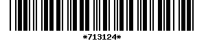 Barcode article
