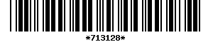 Barcode article