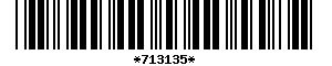 Barcode article
