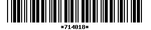 Barcode article