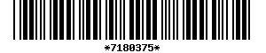 Barcode article