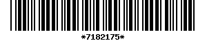 Barcode article