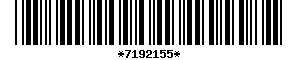 Barcode article