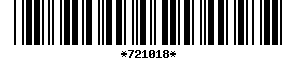 Barcode article