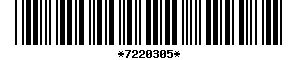 Barcode article