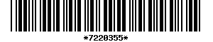 Barcode article