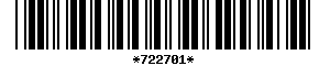 Barcode article