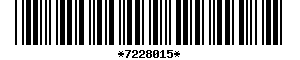 Barcode article