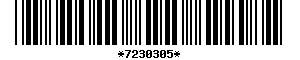 Barcode article